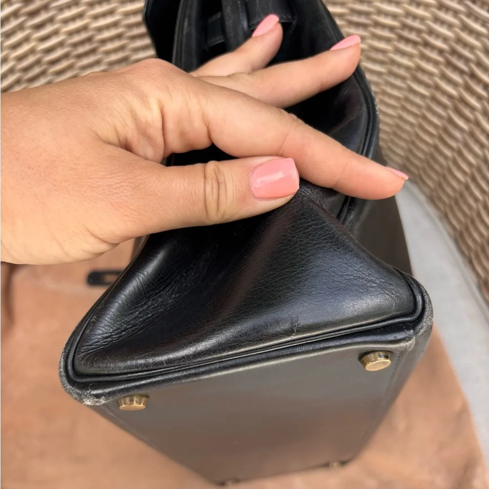 Authentic HERMES VINTAGE RARE Kelly Monaco collectors item 1958 black box